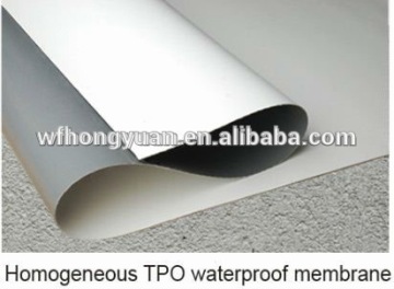 tpo thermoplastic polyolefin waterproof membrane/tpo membrane