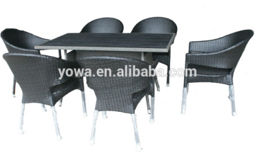 classic wicker chair sets dinning set