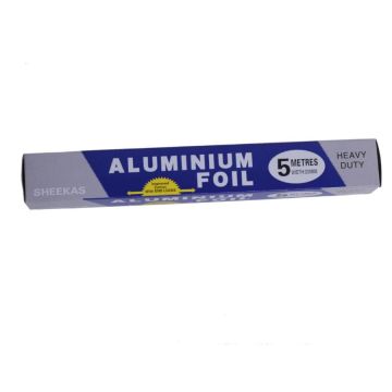 Rouleau de papier d&#39;aluminium de 5 m de qualité robuste