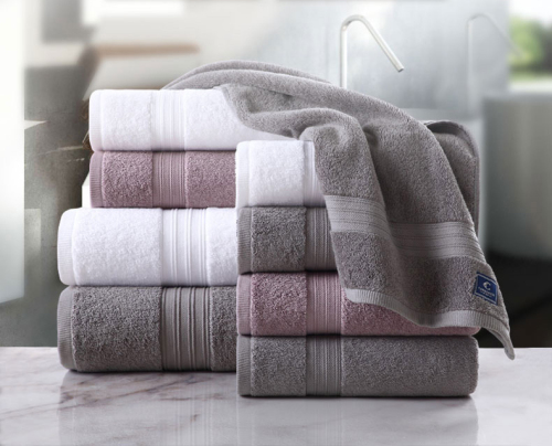 High quality hotel&home plain face towel