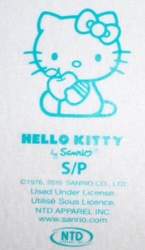 sublimation garment clothing label