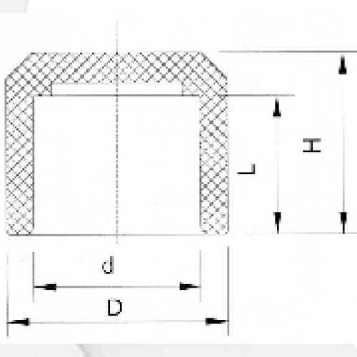 Din Pn10 Water Supply Upvc End Cap أبيض