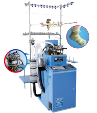High quality 5.5" inch computerized sock machine for plain , plain and terry socks