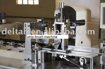 window strip brush machine