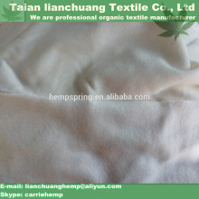 organic hemp bamboo fleece fabric