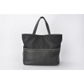 Sac fourre-tout en nylon et cuir Ella Patent Tessuto