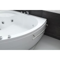 1.35m Small Corner Hydro Massage Spa Bathtub