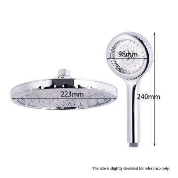 Dokour Dual Shower System Rain Powerplus Massage