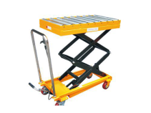 Portable Hydraulic Roller Conveyor single Scissor Lift Table