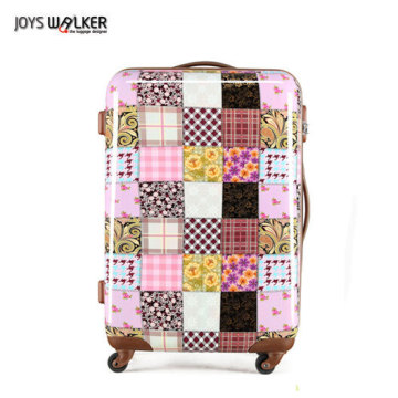 Colourful travel house luggage, travel luggage