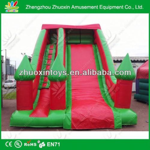 High quality commercial inflatable air jump and slide