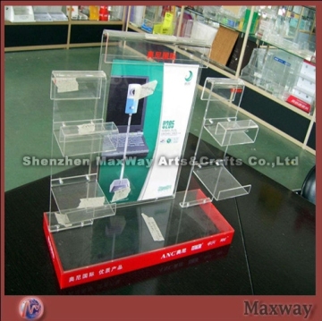 Four-layer acrylic camera display holder/stand