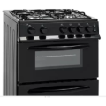 50cm Freestanding Cooker Oven Black