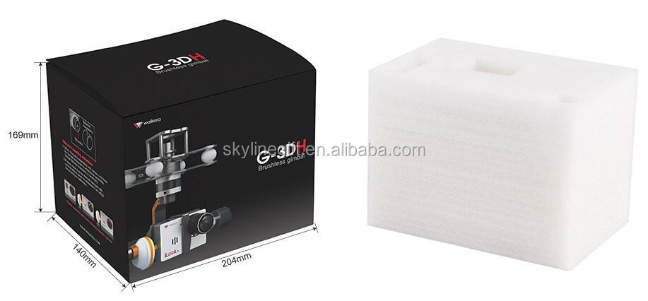3 axis brushless gimbal for drone camera ILook+,gopro3/3+,gopro4 camera