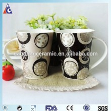 Custom porcelain coffee mug decal printing