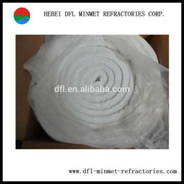 Refractory ceramic fiber, ceramic fiber blanket, ceramic fiber insulation