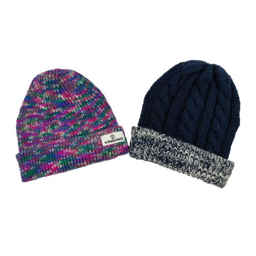 Kid Size Cable Knitted Hats