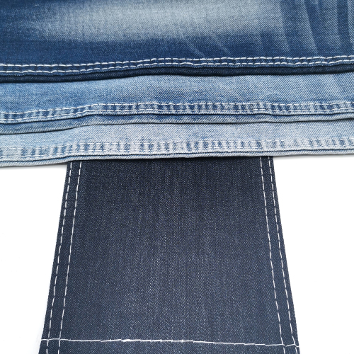 Aufar 10.3oz blue denim fabric jacquard