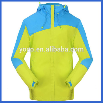 Men active waterproof breathable windbreaker jacket