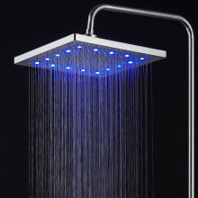 7color Temperature Sensitive Changing Rainfall Shower Head