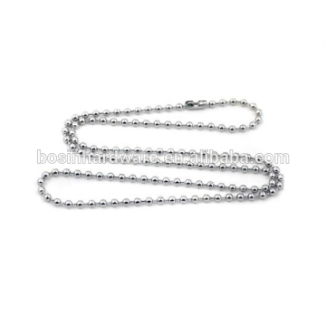 Manufacture Lowest Price Metal Ball And Chain Necklaces