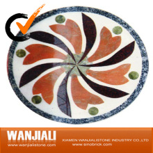 Natural stone medalion design