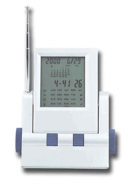 Desktop databank with radio(PDA)