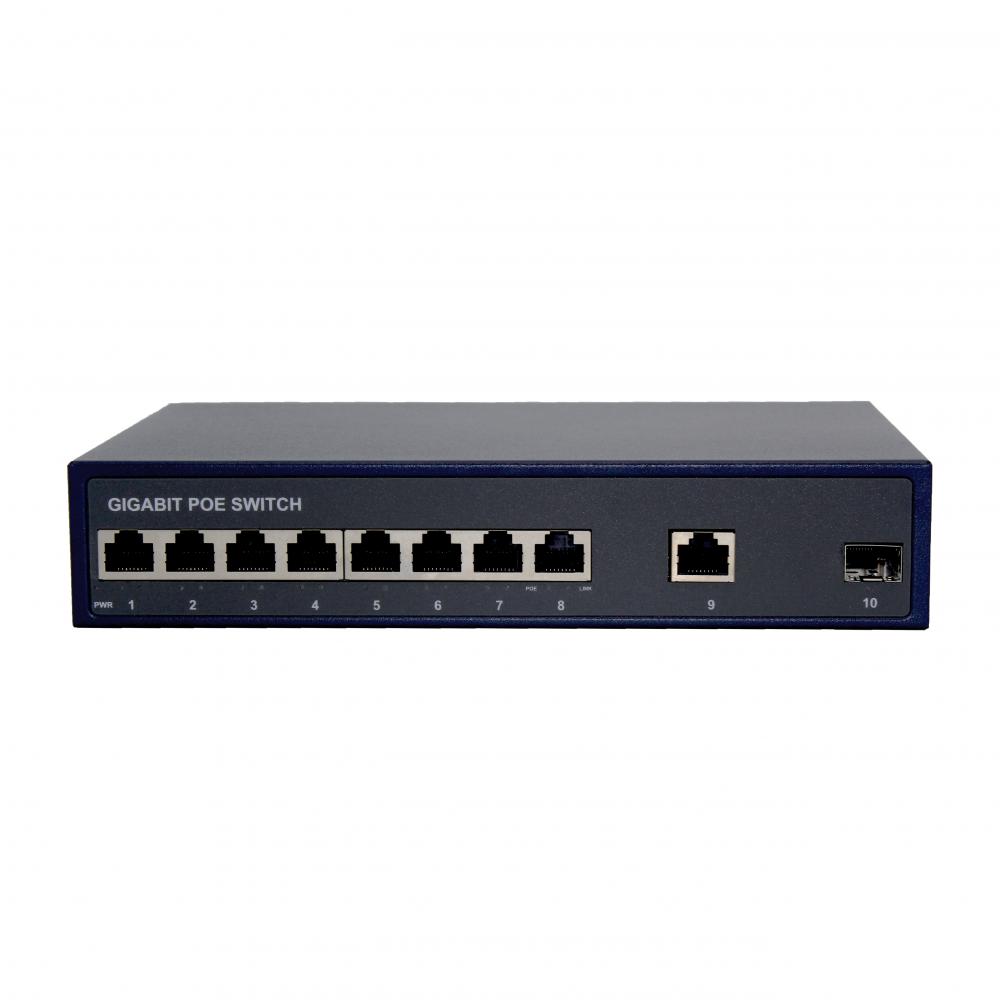 8port 100m commutateur POE non géré