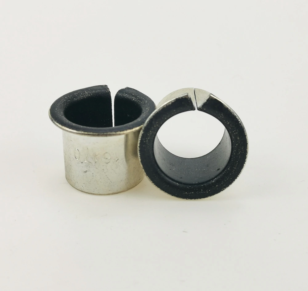 Oilless Steel Base PTFE Layer Sleeve Bushing DU Flange Bushing