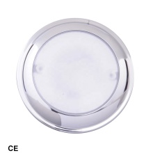 7\" LED Dome Light SS Low Profile - Sensor Touch Dimmable Marine & Vehicle Light