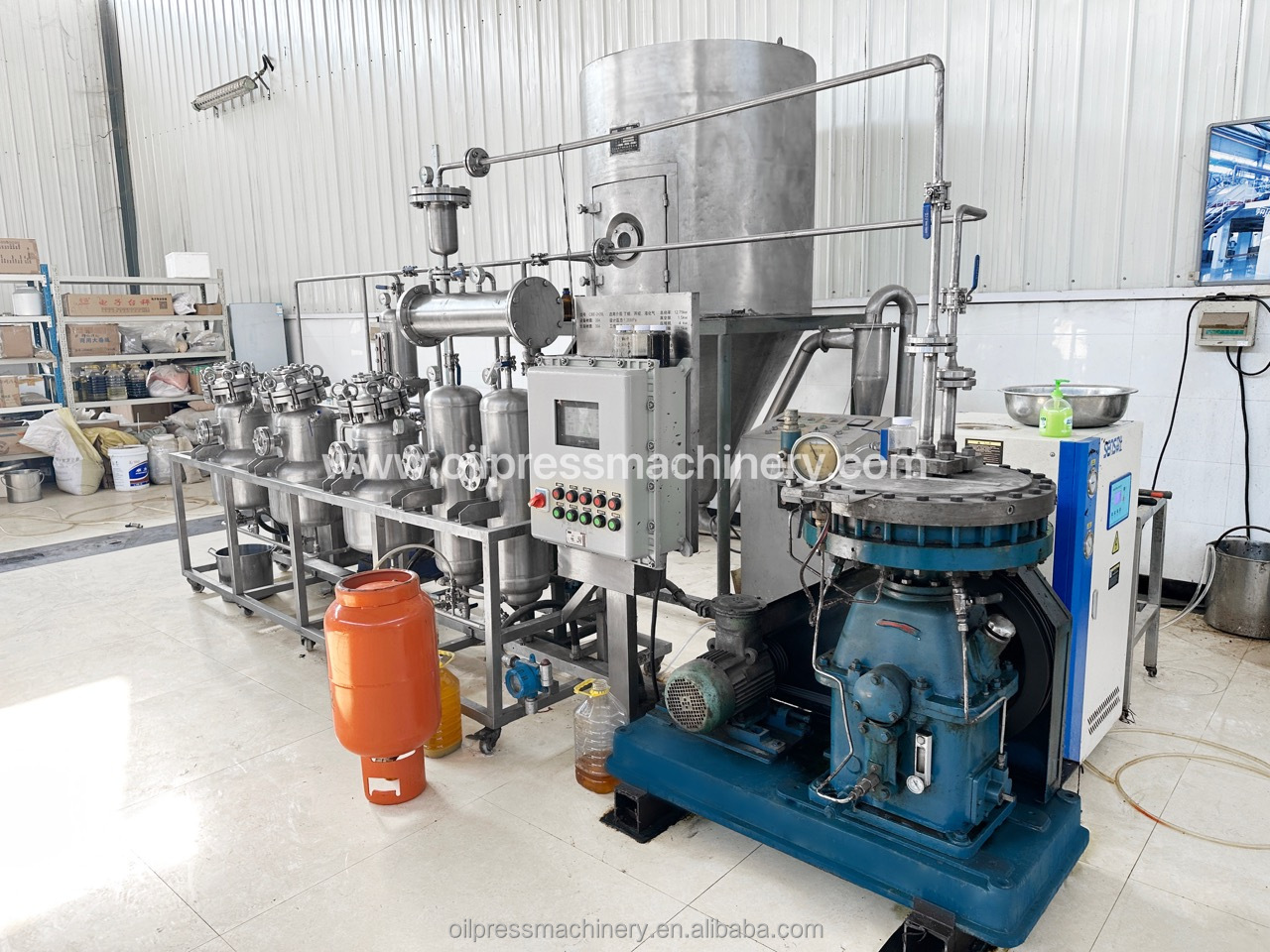 Ethanol Extractor Hexane Butane Solvent Extraction Machine, High ...