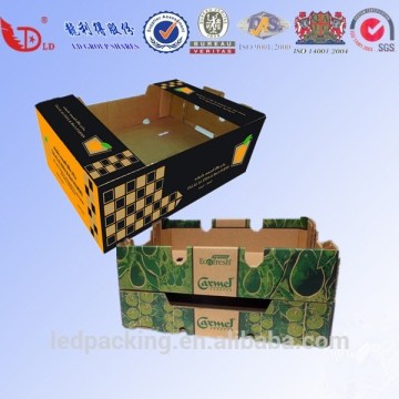 High quality fruit box in packaging box,corrugated cardboard fruit box