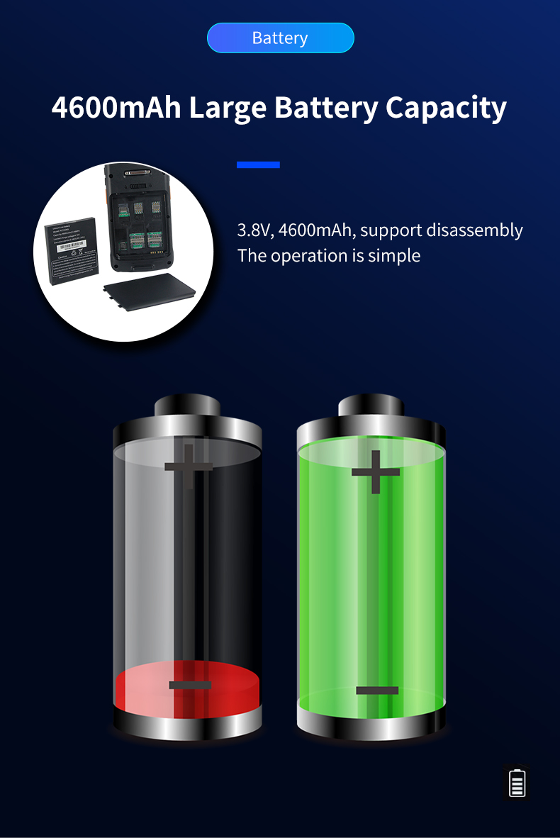 P5 IP65 Industrial Full Screen Android NFC Mobile Computer (11)