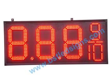 Red Outdoor LED Gas Price Board (Remote Controll/PC controll)