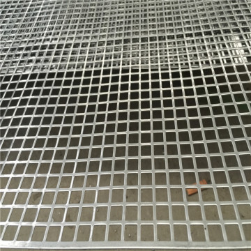 Stainless Steel Square Hole Perforated Metal Mesh