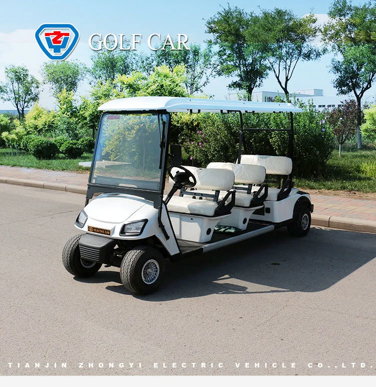 Ce Certificated China Best Sell Golf Car 6 Seater