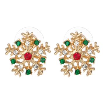 Christmas Drop Earrings Women Girls Fashion Simple Holidays Dangle Ear Rings Jewelry Set