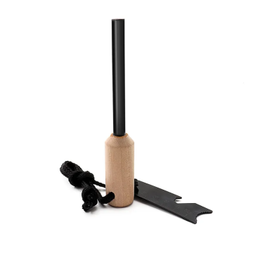 Environmentally Friendly Wood Handle Flint Fire Starter