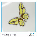 Venda Por Atacado Iron On Crystal Beaded Butterfly Rhinestone patch