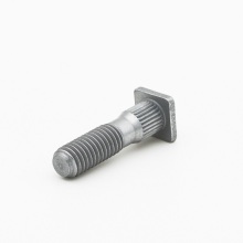 Security square flat head bolt