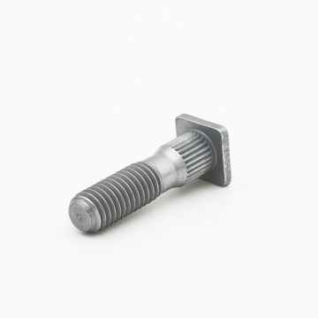 Security square flat head bolt