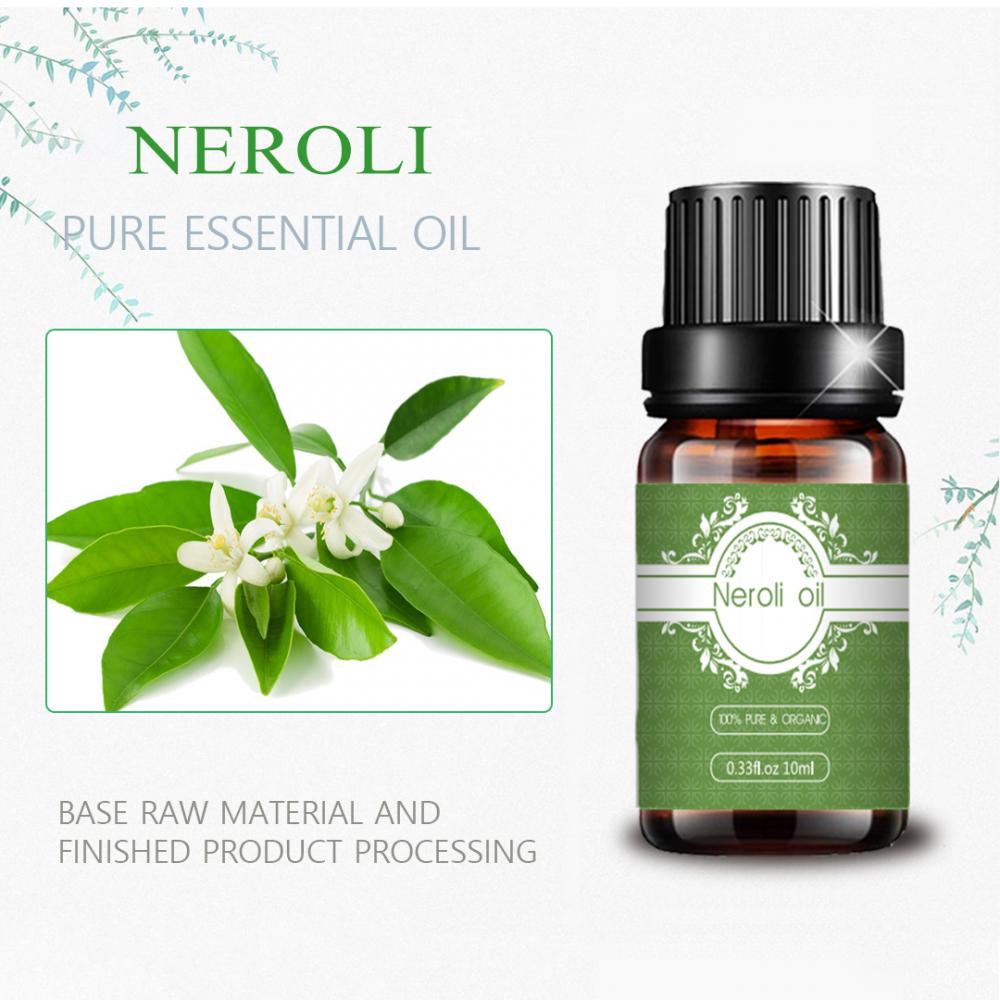 Label Pribadi Minyak Esensial Neroli Top Grade Natural