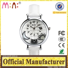 Hot sale woman's wristwatch Japan movt fashion alloy up-market watch
