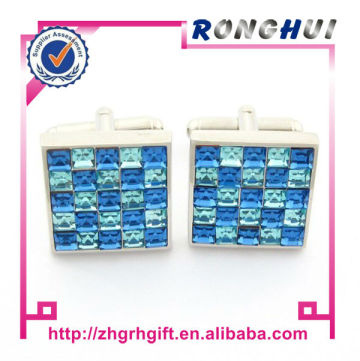 Chic men's cufflinks/Elegant cufflinks/Crystal cufflinks