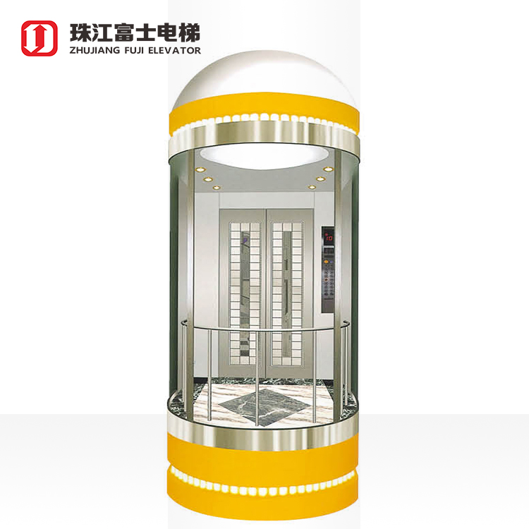 Fuji Brand Price Good Price Villa Elevator Panoramic Glass Elevator For Villa Use