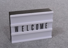 Led Letter advertising light box with Magnet