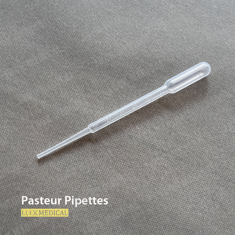 Pasteur pipetta graduata in plastica