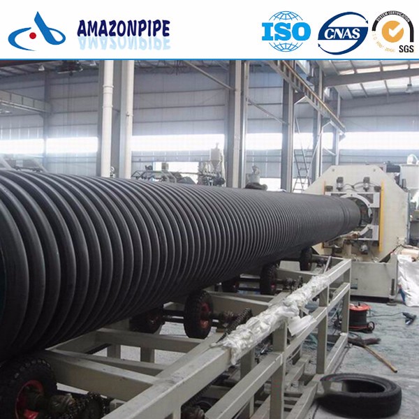 6 Inch 8 Inch 10 Inch 24 Inch HDPE double wall corrugated pipe price list