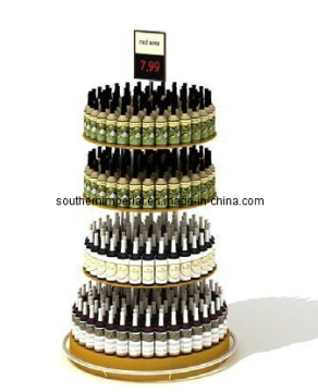 Metal Alcohol Bottle Display Stand