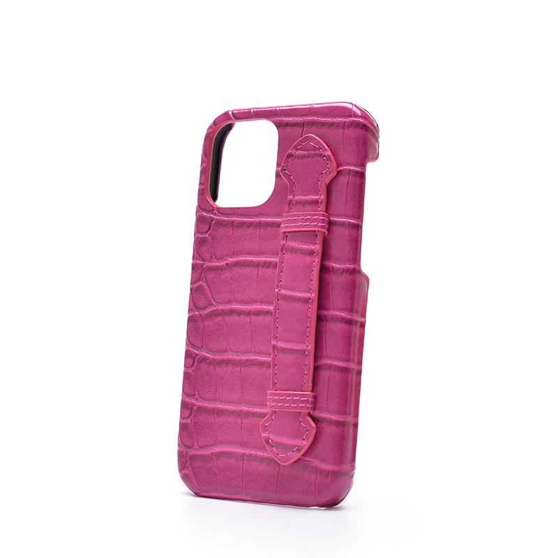 Capa de telefone de couro da moda para iPhone 12